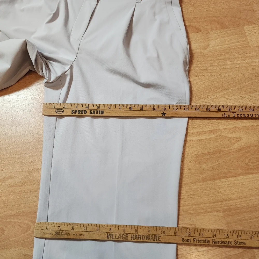 NWT Rhone Commuter Pleated Grey Trouser Pants Flex Knit Women's‎ Size 12